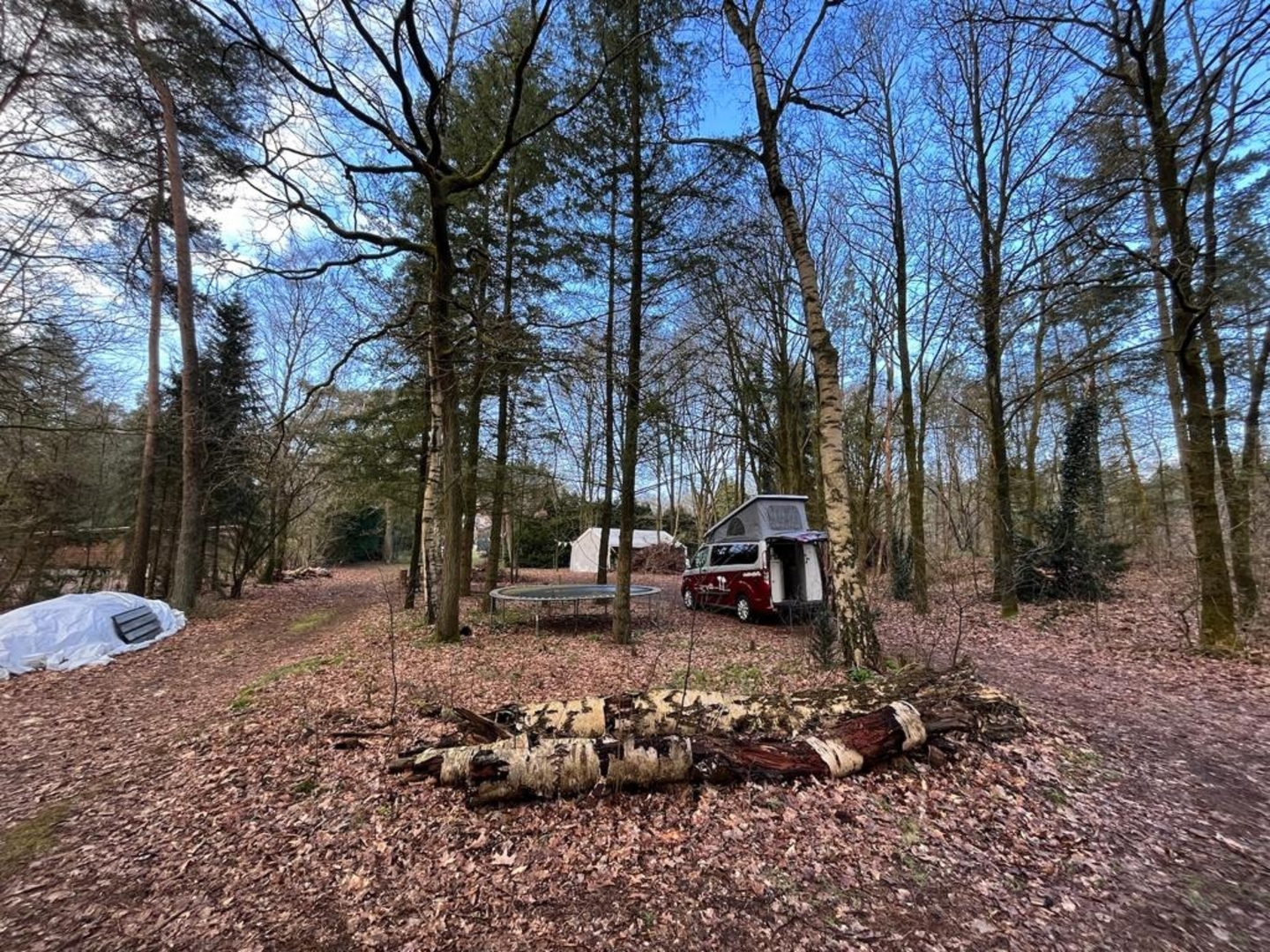 Mini-Campingplatz mit Feuerstelle in Beekbergen und Wald zu Fu erreichbar  :)
