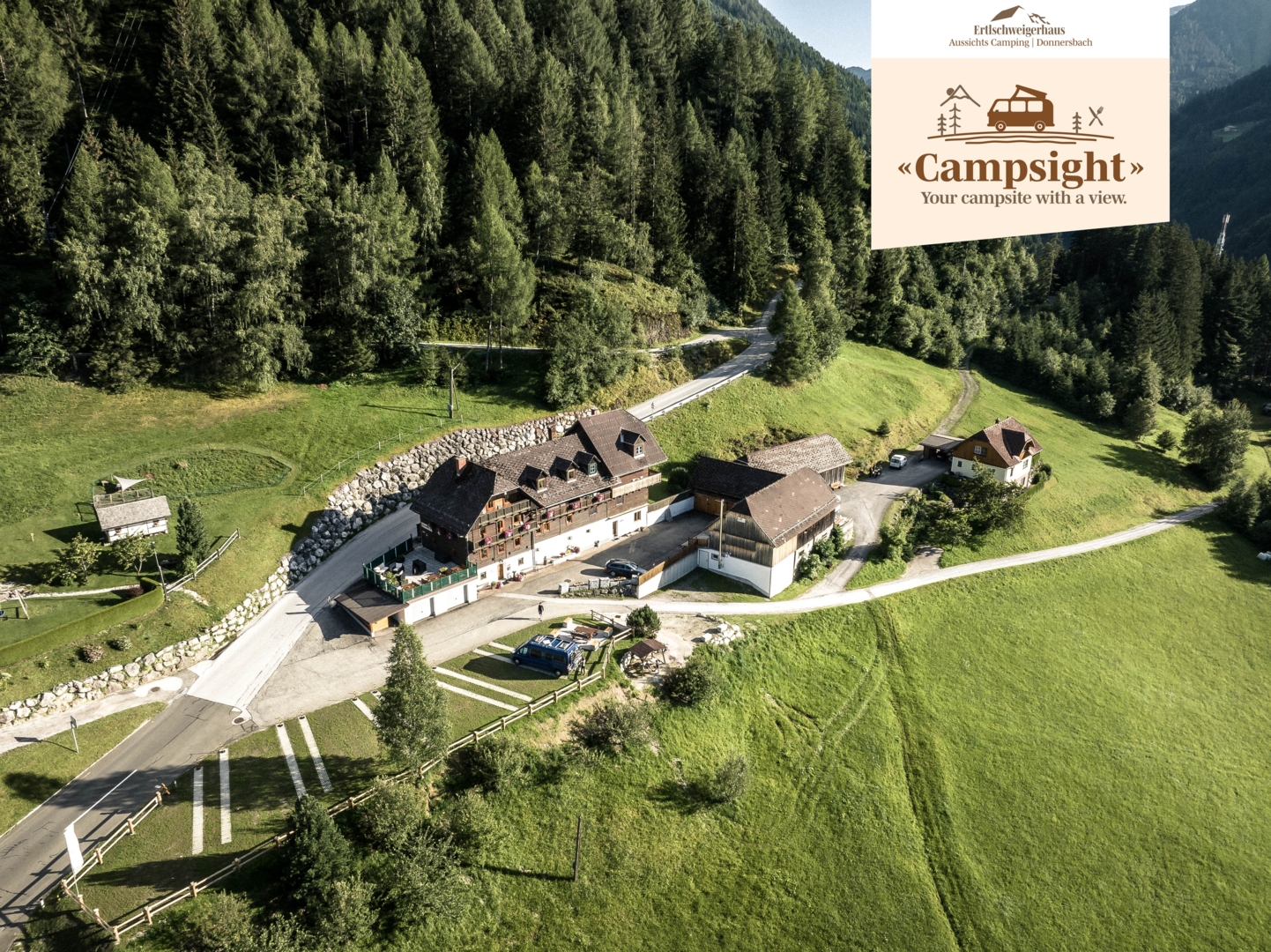 Campspace in Donnersbach, Styria