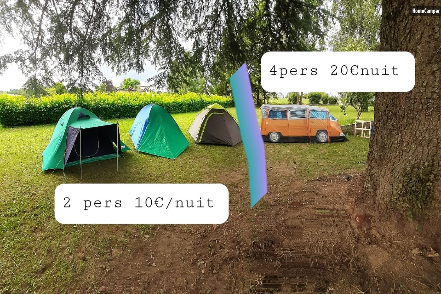 Campspace in Lanuéjouls, Occitanie