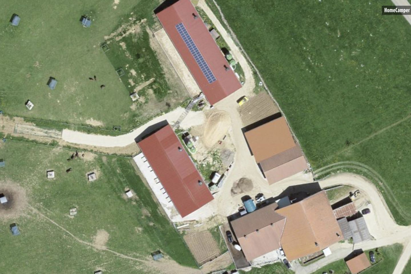 Campspace in Le Bémont, Jura