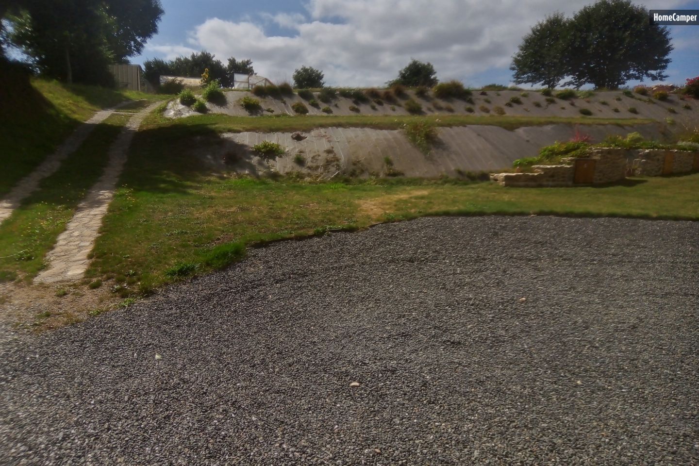 Campspace in Quemperven, Brittany
