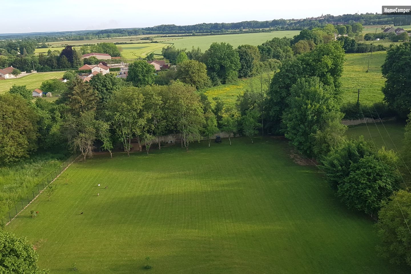 Campspace in Vereux, Burgundy-Franche-Comté