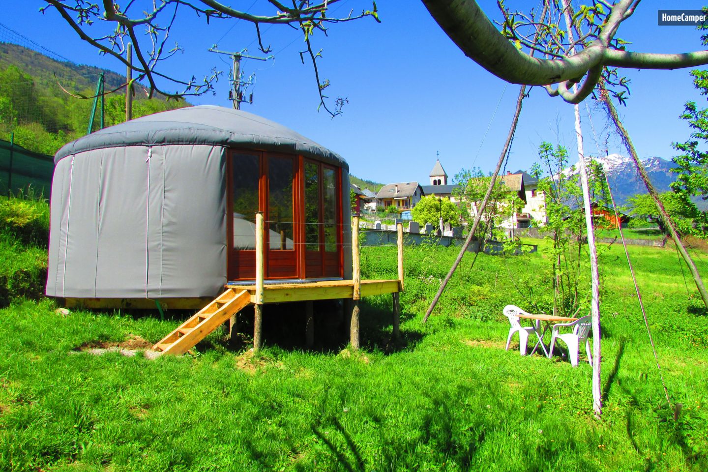 Eco-camping in Saint-Georges-d'Hurtières, Auvergne-Rhône-Alpes