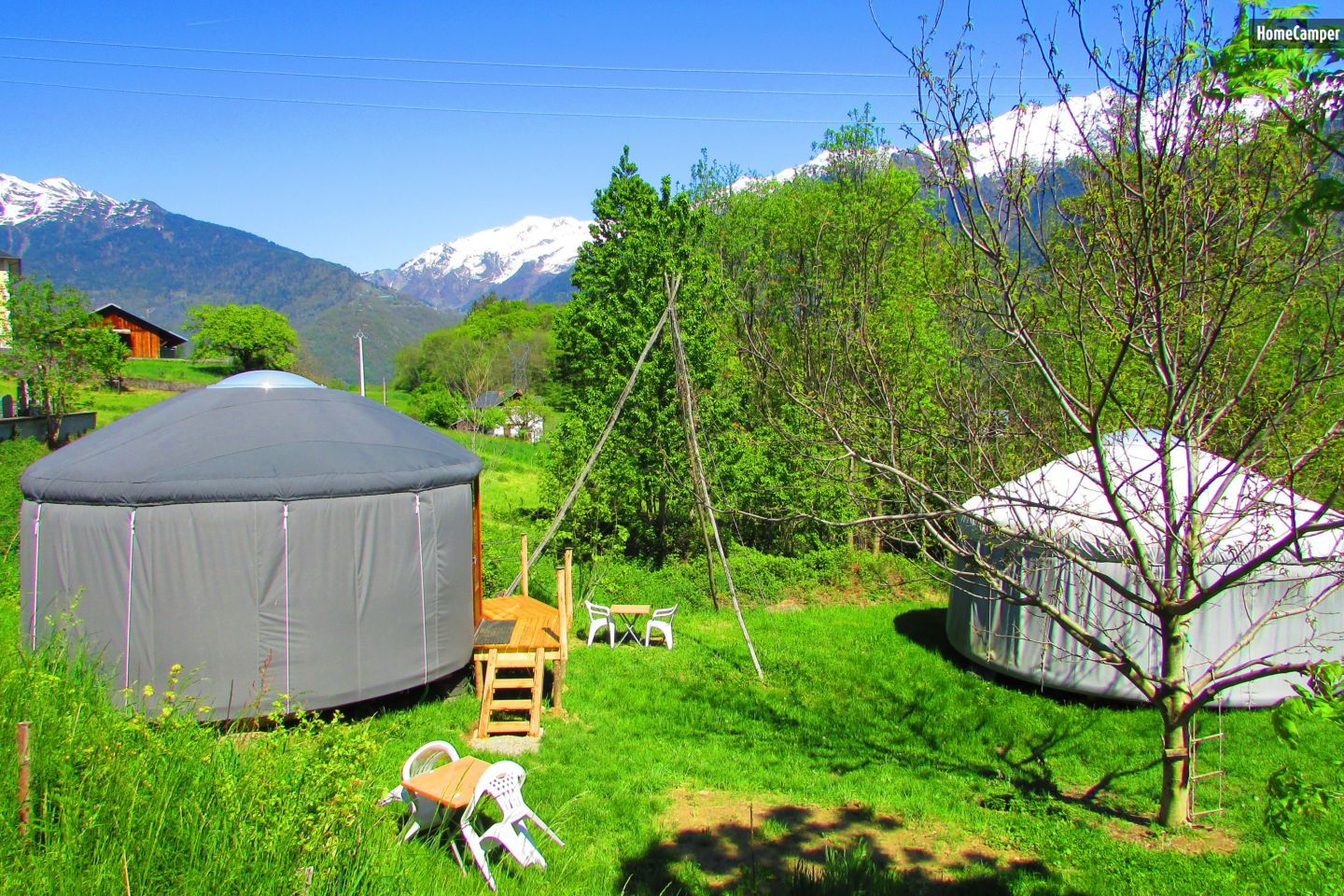 Eco-camping in Saint-Georges-d'Hurtières, Auvergne-Rhône-Alpes
