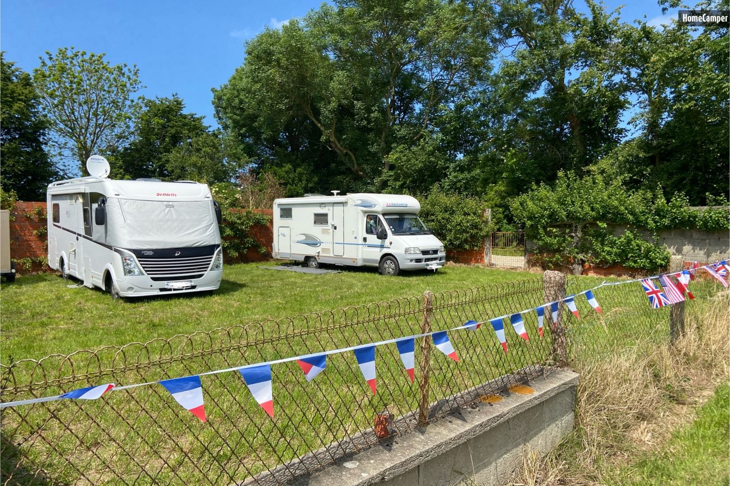 Campspace in La Cambe, Normandy