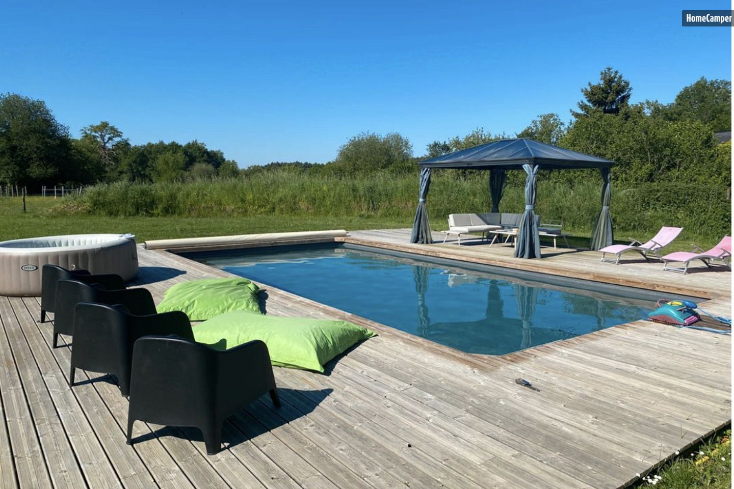 Campspace in Mouliherne, Pays de la Loire