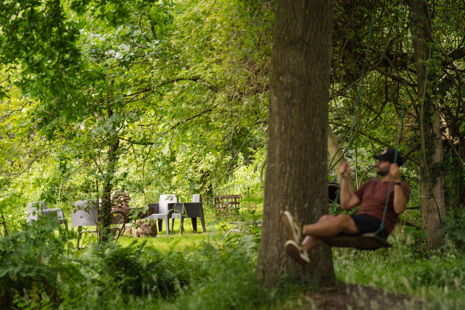 Quiet ecological garden campsite close to Bruges