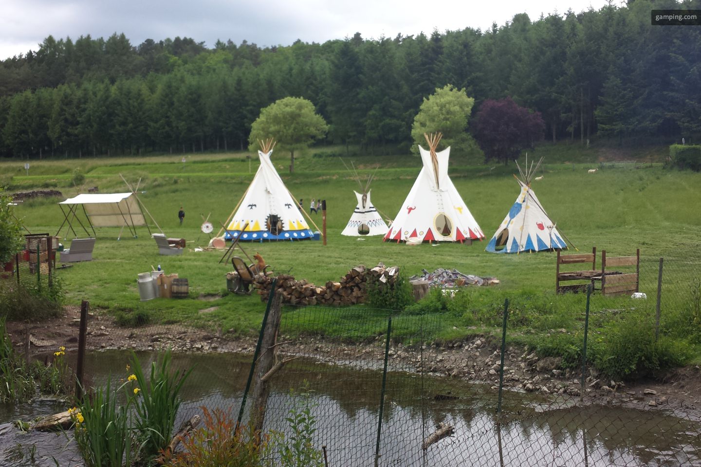 Campspace in Midrevaux, Grand Est