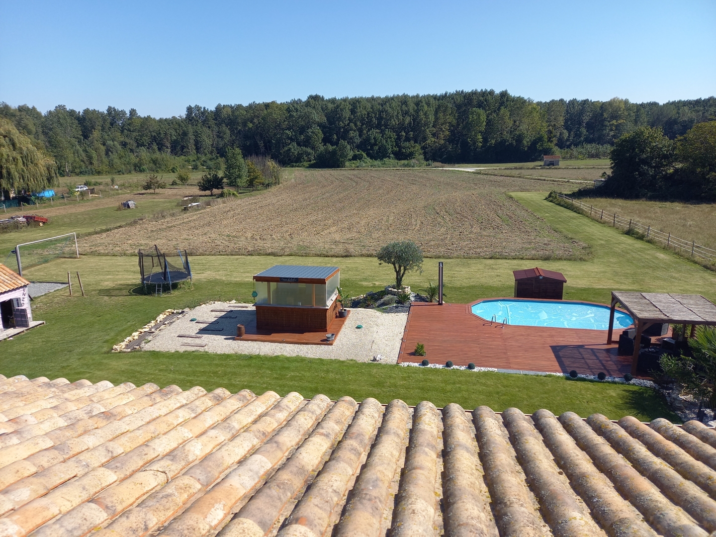 Campspace in Migron, New Aquitaine