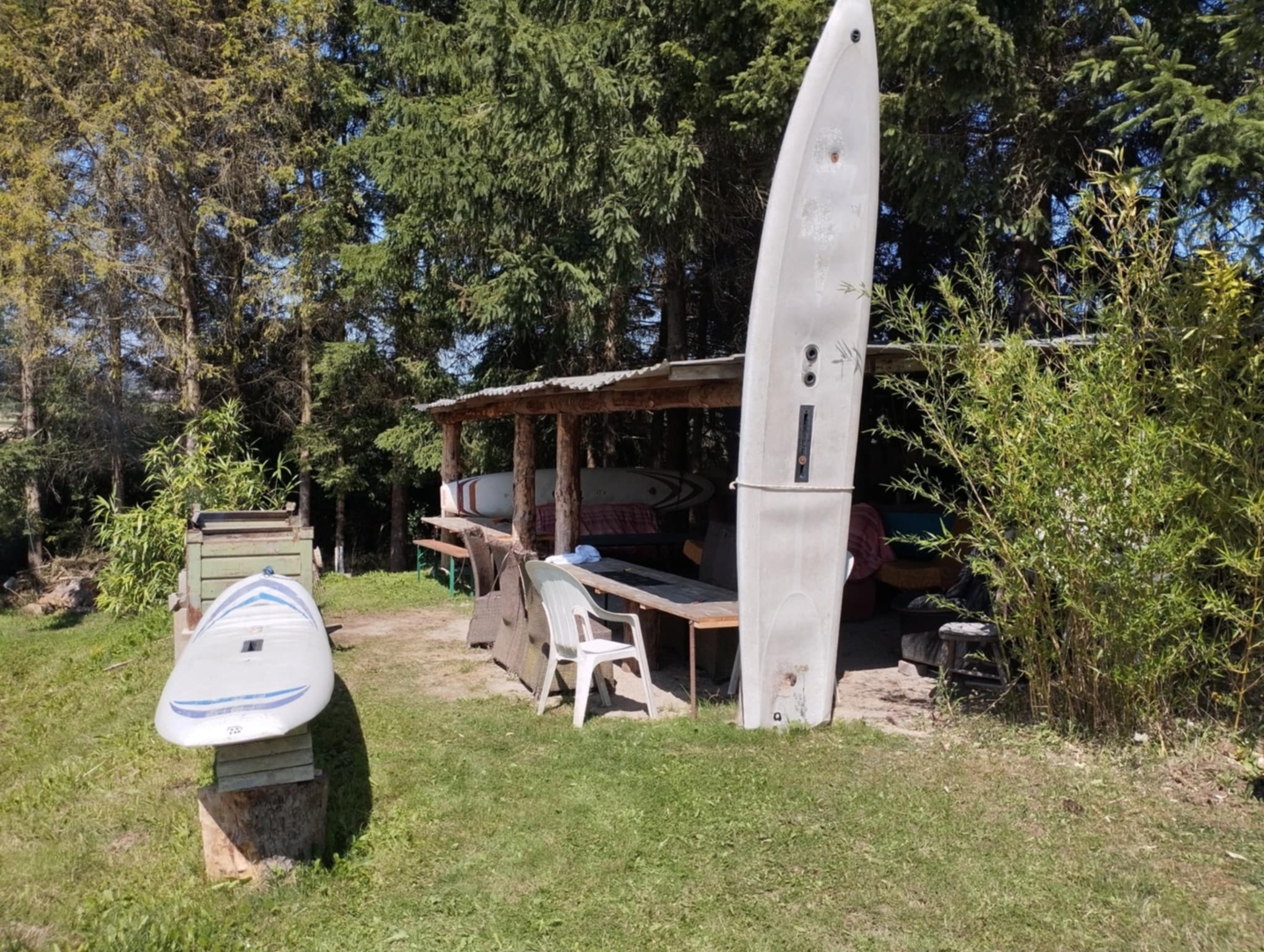 Campspace in Frasnes, province of Namur