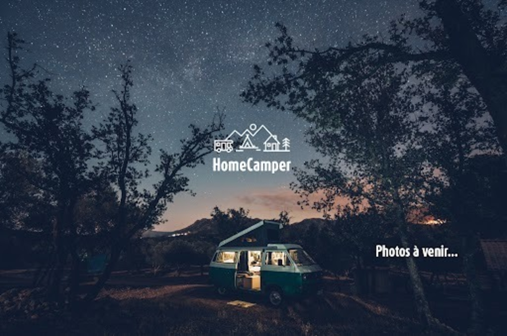 Campspace in CréANCES, Normandy