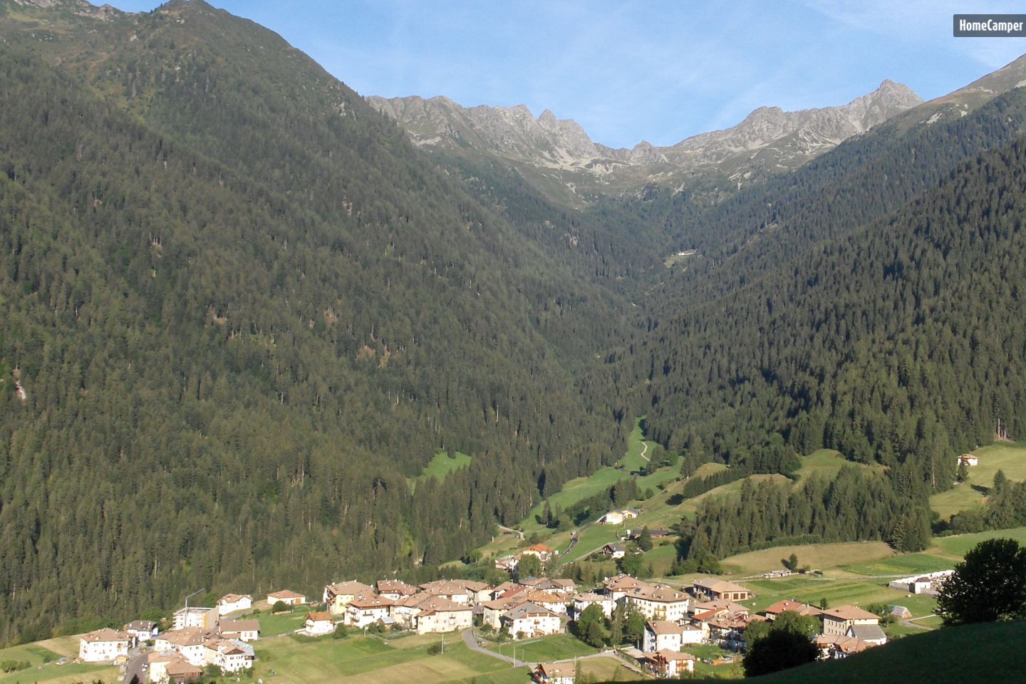 Campspace in Rumo, Trentino