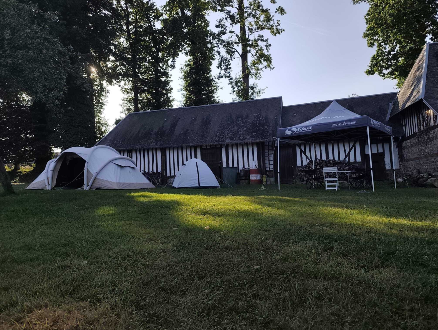 Campspace in Bréauté, Normandy