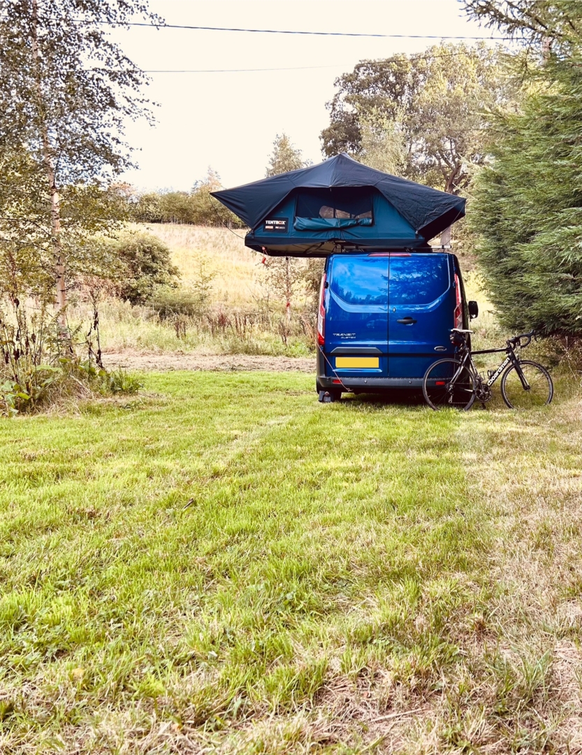 Exclusive camping space in Peebles, Scottish Borders