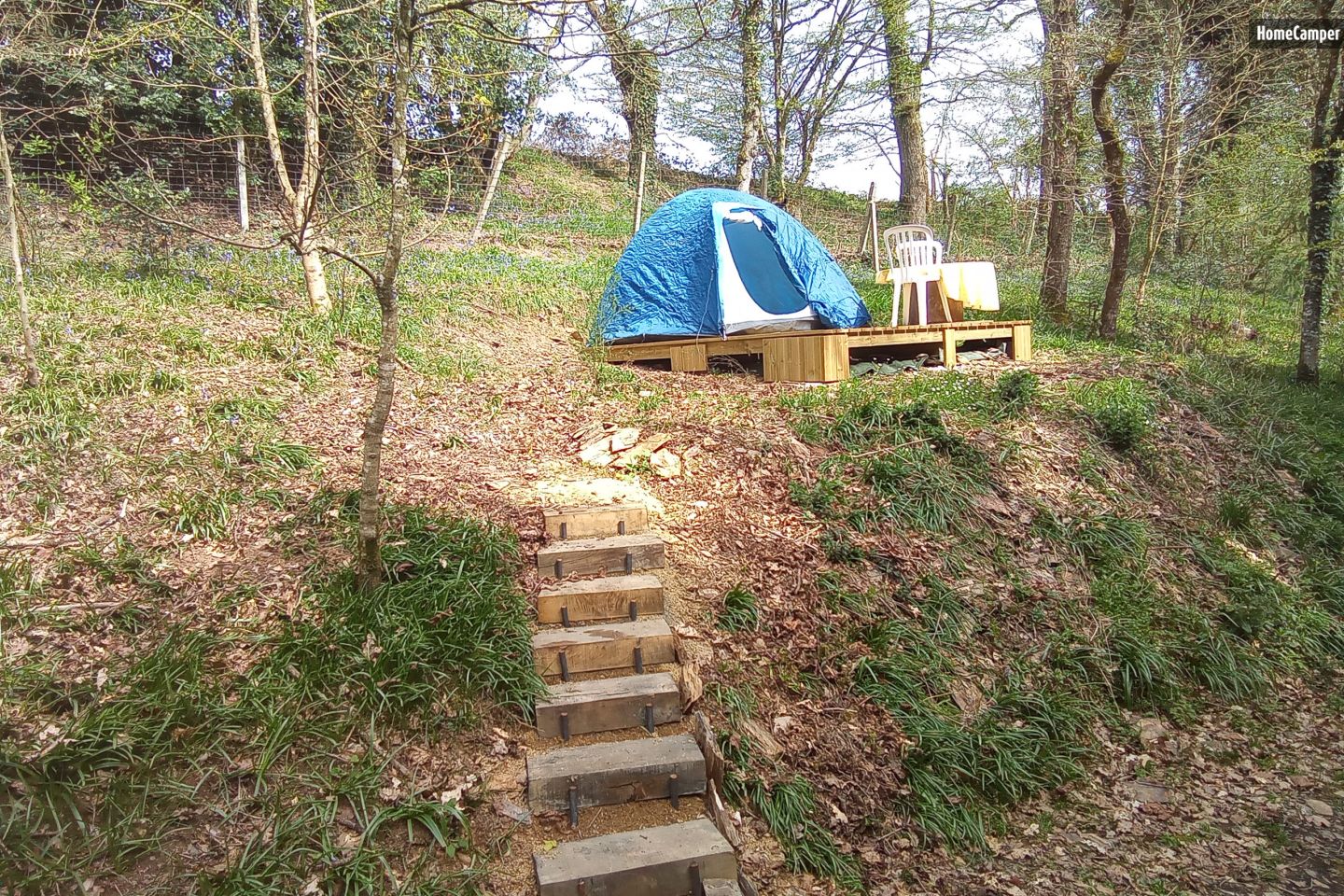 Campspace in La Bouëxière, Brittany