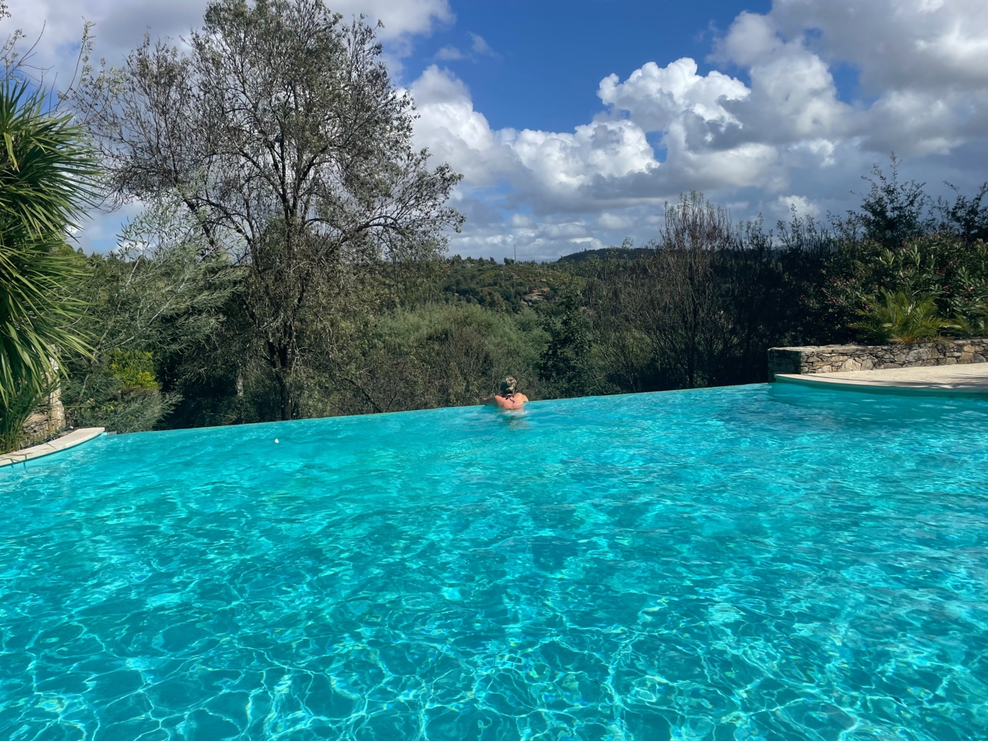 Oasis of tranquility under the olive trees