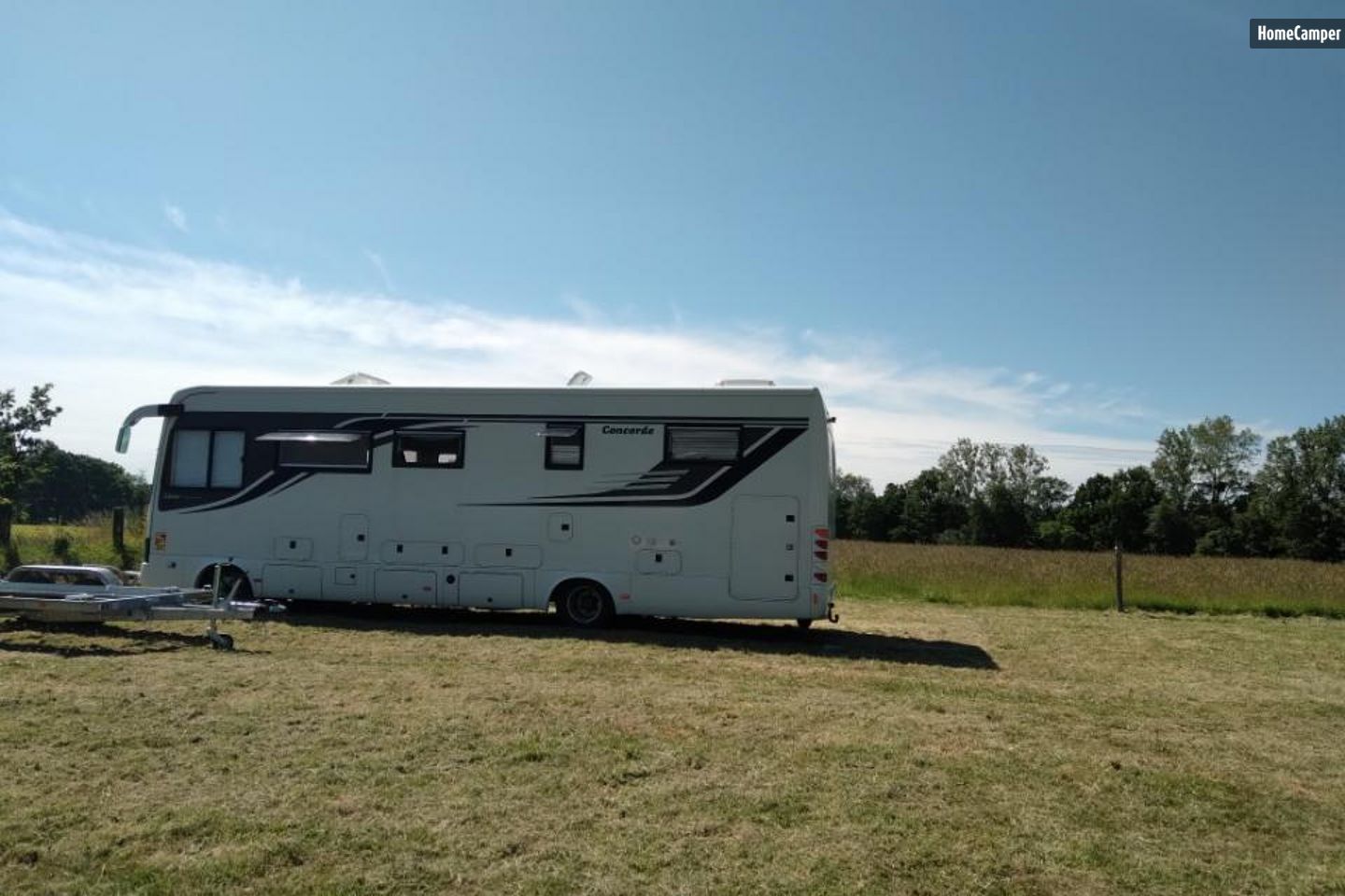 Campspace in Lamballe-Armor, Brittany