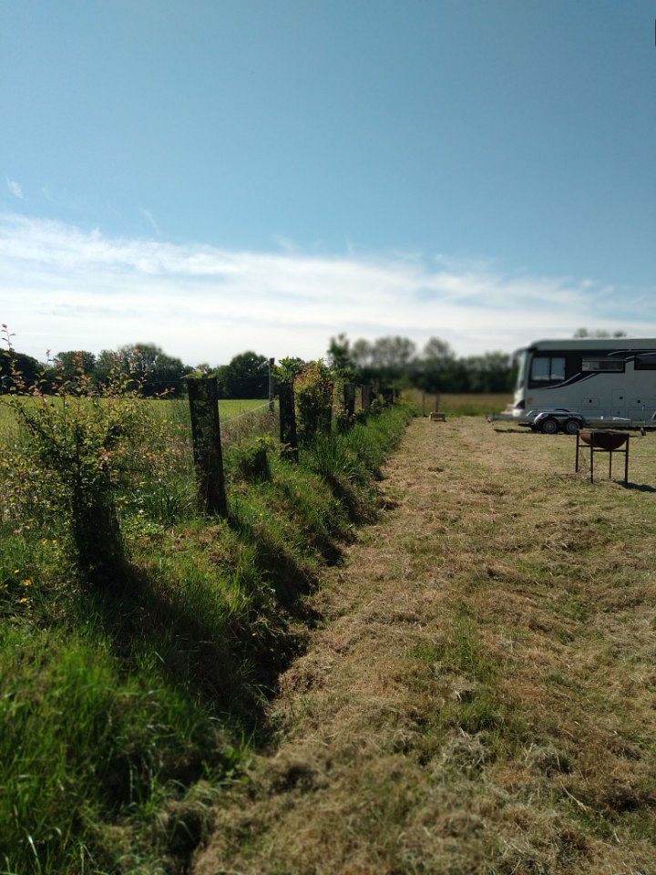 Campspace in Lamballe-Armor, Brittany