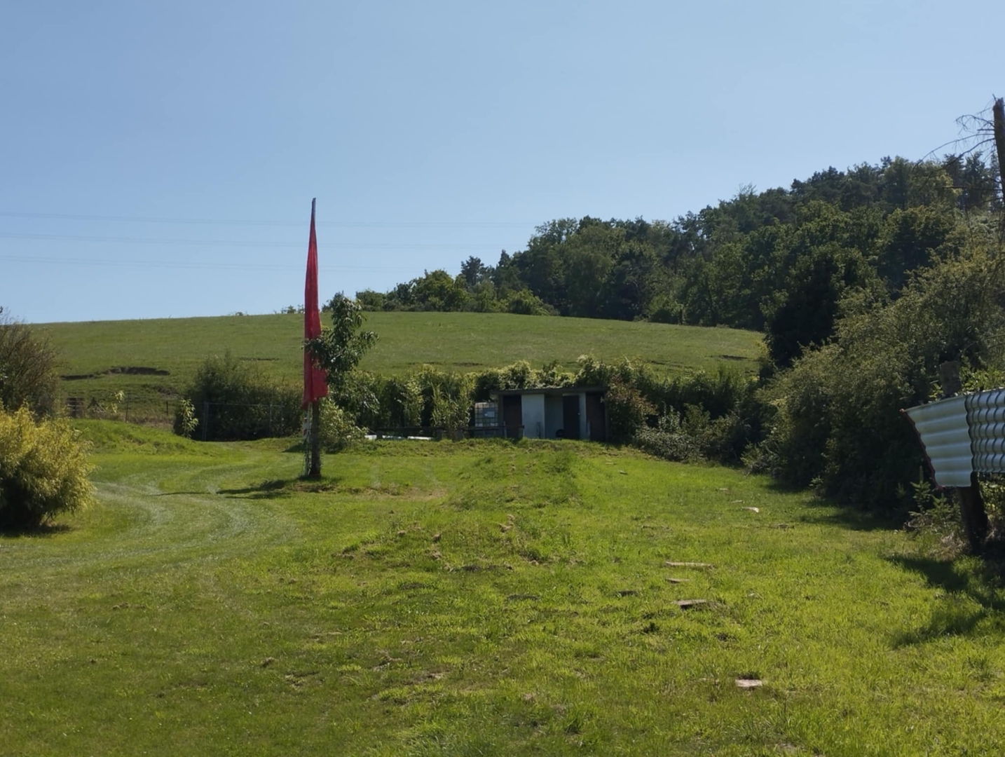 Campspace in Frasnes, province of Namur