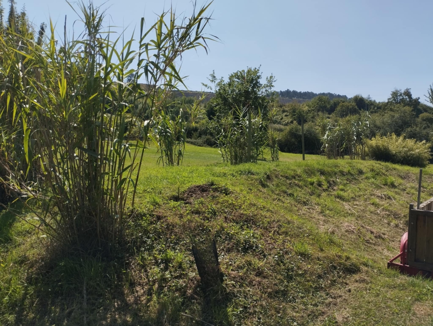 Campspace in Frasnes, province of Namur