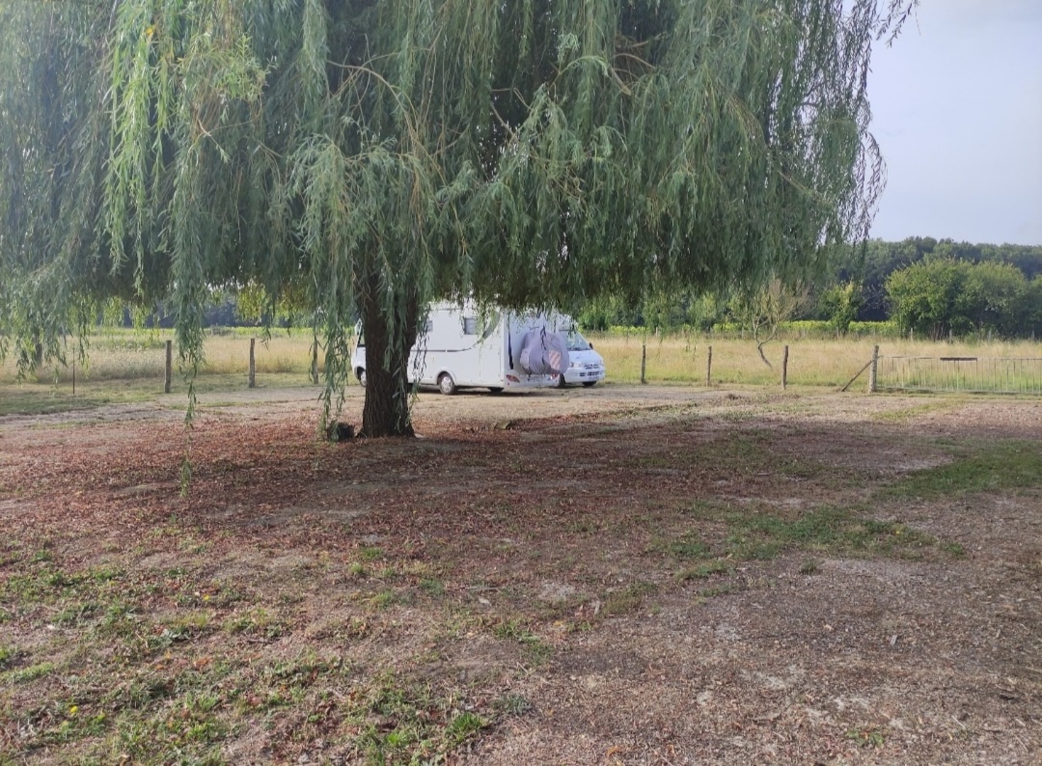 Quiet stop in the countryside