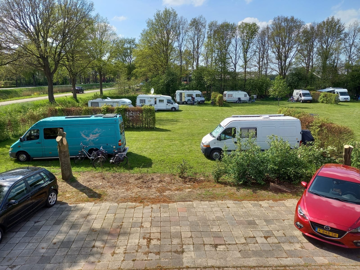 Mini campsite in the beautiful nature of Drenthe