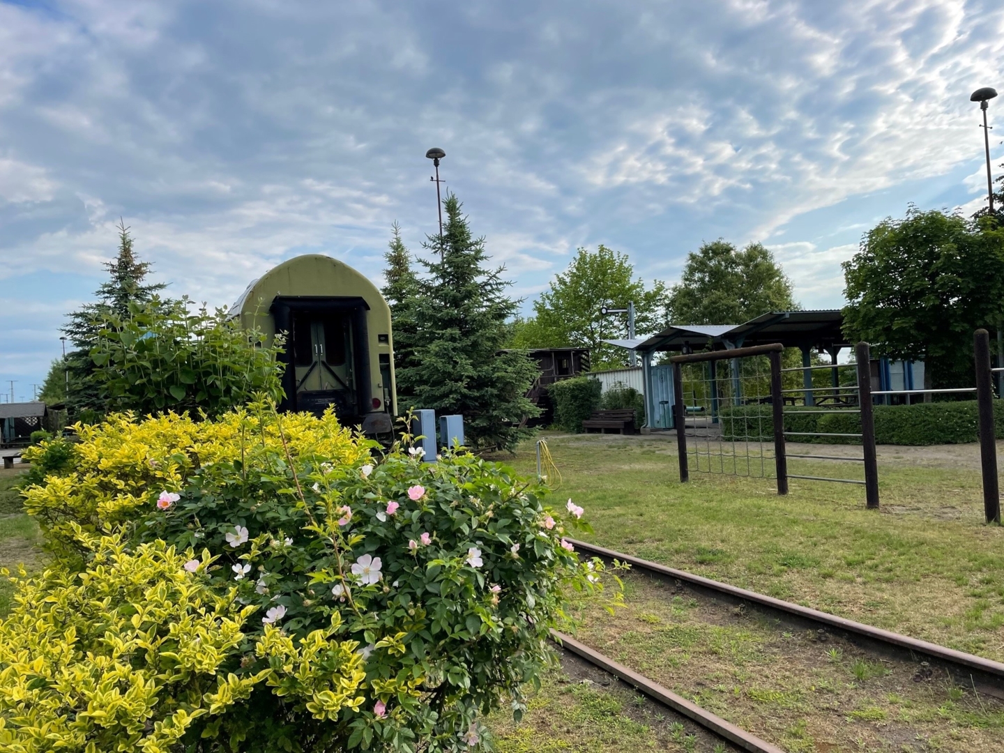 Unique overnight stay in the historic Pasewalk locomotive shed