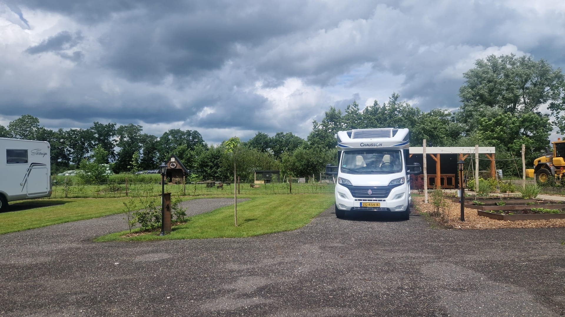 Campspace in Jistrum, Friesland