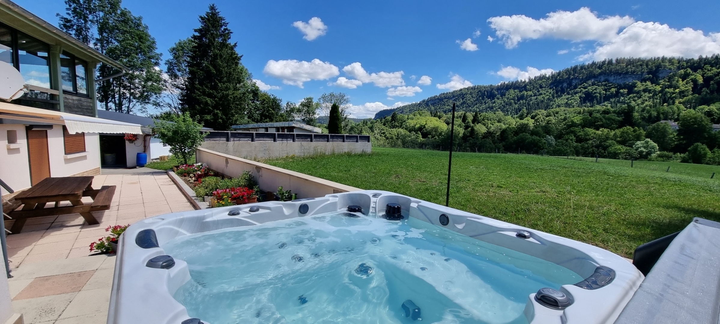 La Forge du Rosay, the gourmet camp