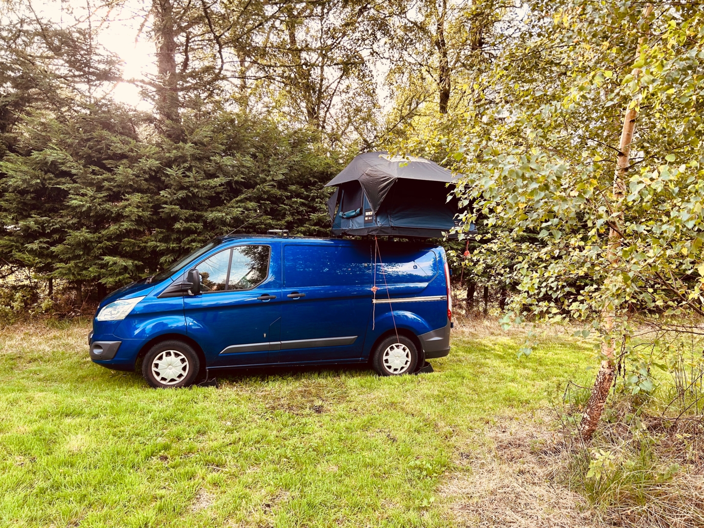 Exclusive camping space in Peebles, Scottish Borders