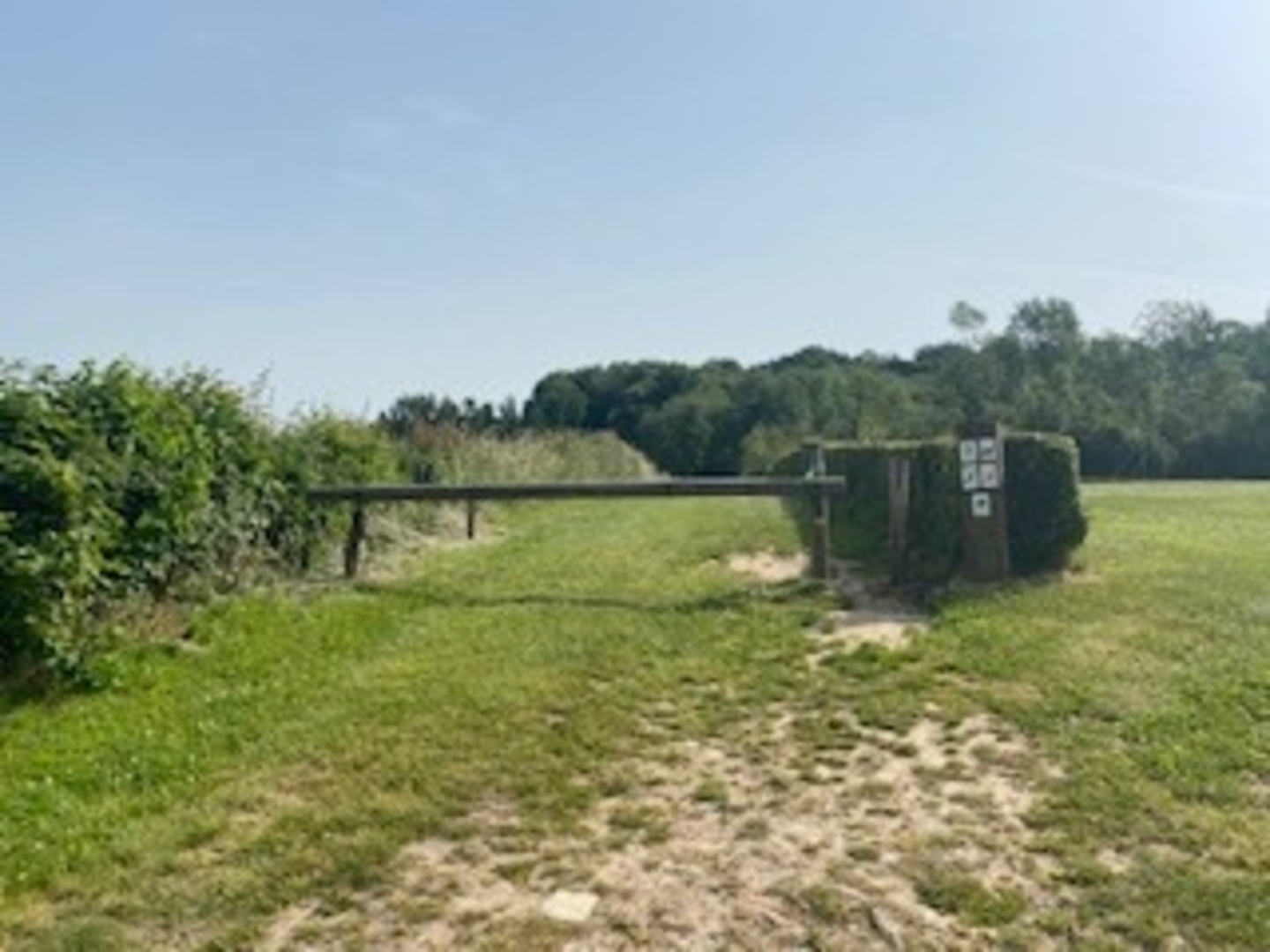 Mini campsite on the flank of the Rodeberg