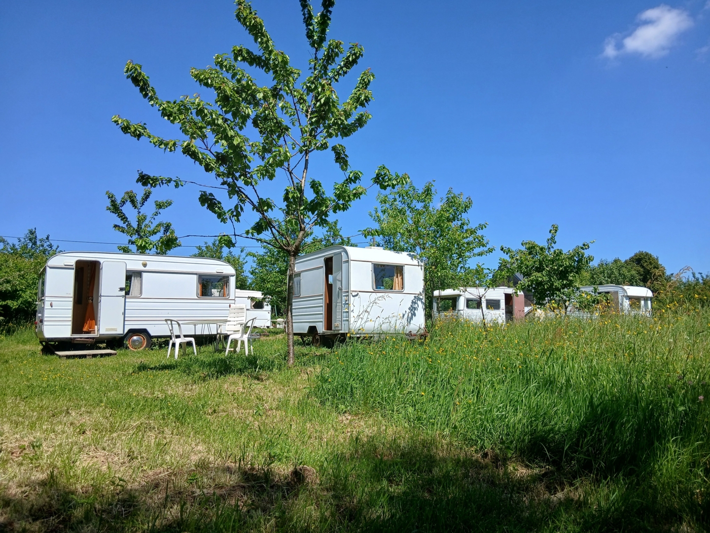 Campspace in Hambye, Normandy