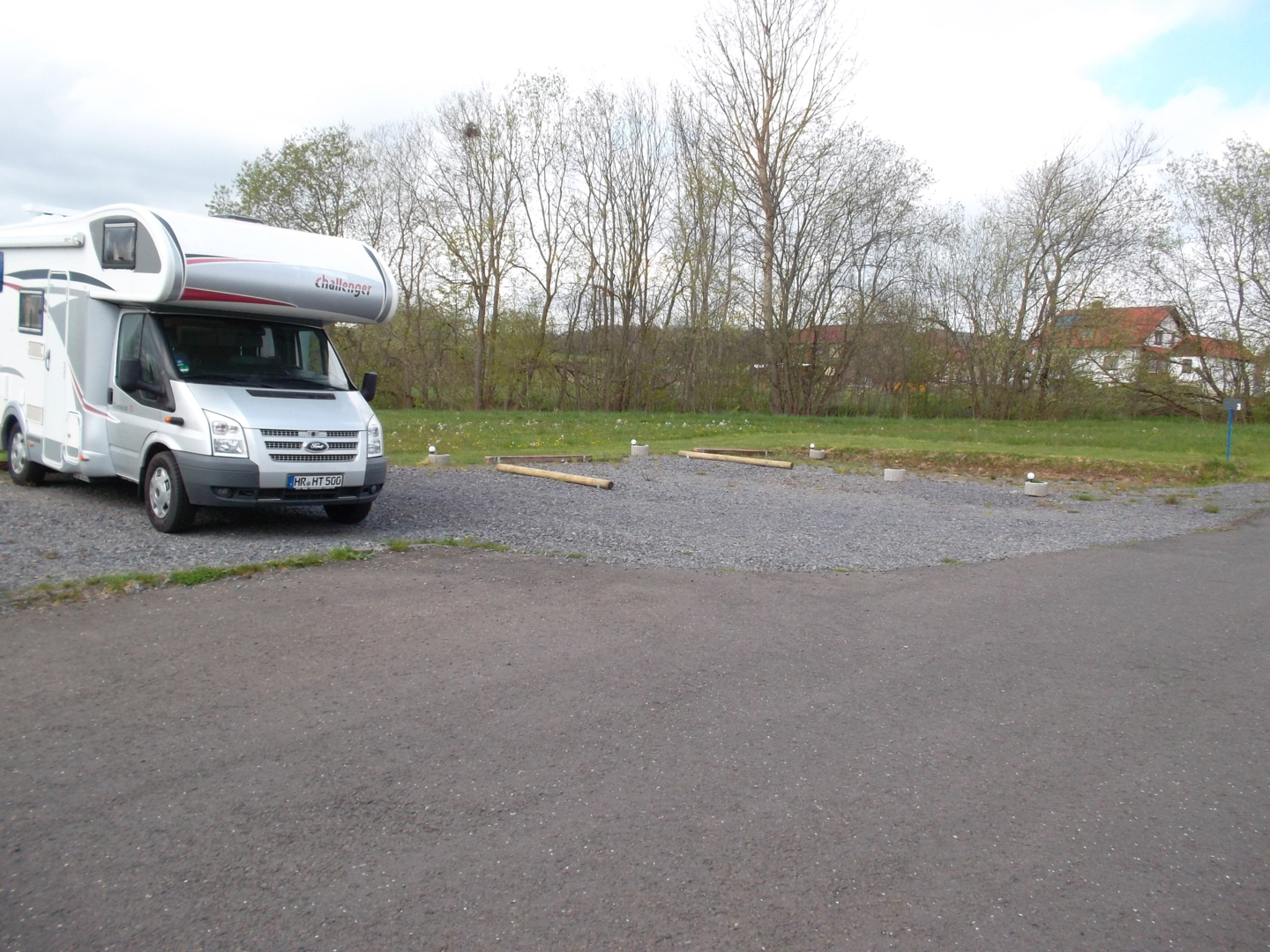 Parking space in the Riedwiesen