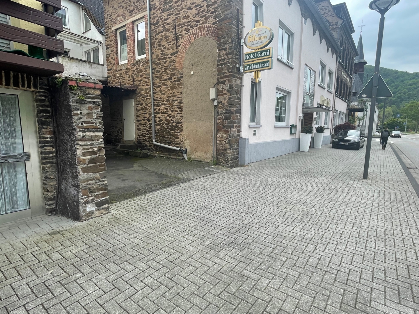 Parking at the hotel