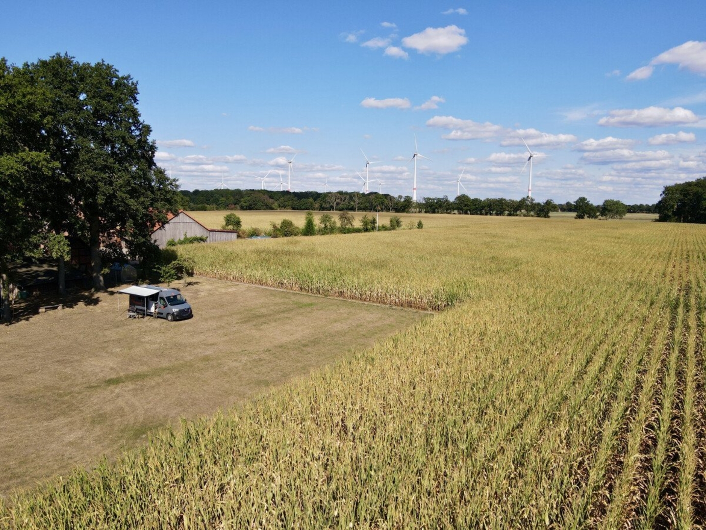 Pitch with a wonderful view - Mallenhof
