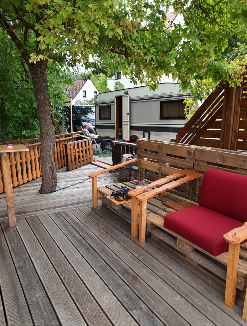Family-friendly campsite with pool in Meiningen in the Rhön