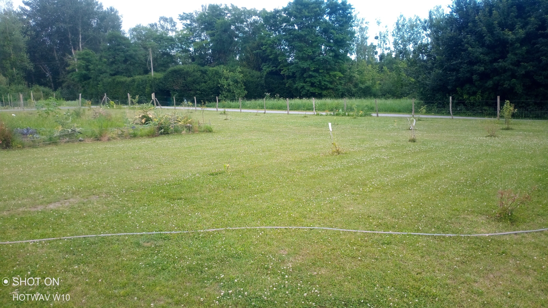 Campspace in Berny river, Hauts-de-France