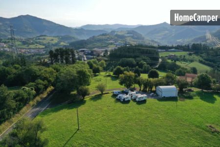 Espacio de camping en Mallabia, Vizcaya