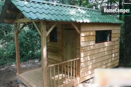 Cabane chalet dans les bois — hébergement Campspace Champagné-Saint-Hilaire