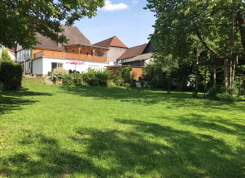 Uitzicht op de rivier de Weser Lauenförde afbeelding 1