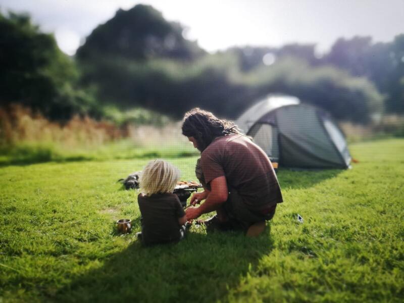 Campingplatz in der Nhe von Hayle, England