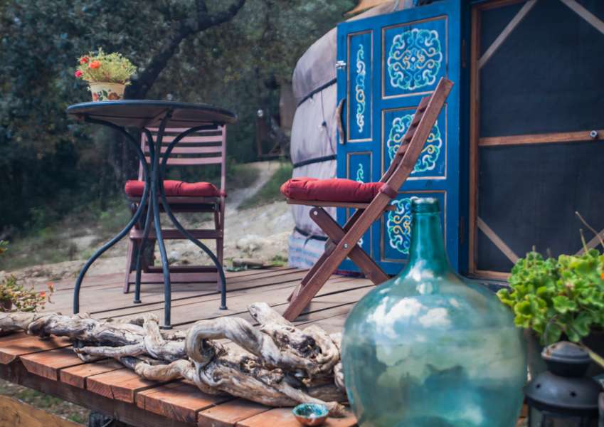 Permacultuurboerderij in groene oase