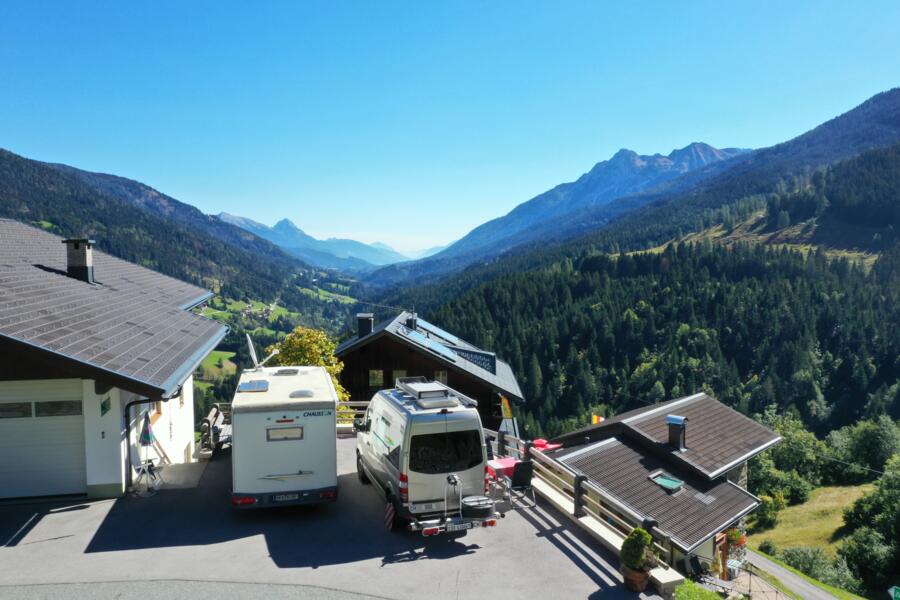 Panoramisch kamperen in Obergail afbeelding