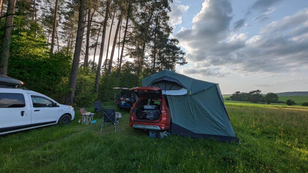 fuhocker camping Camping Hocker, Leinen, Streifen, 50er