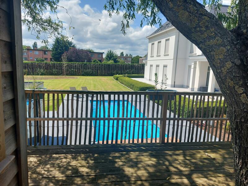 Kamperen in rustige tuin met boomhut, zwembad en jacuzzi afbeelding 1
