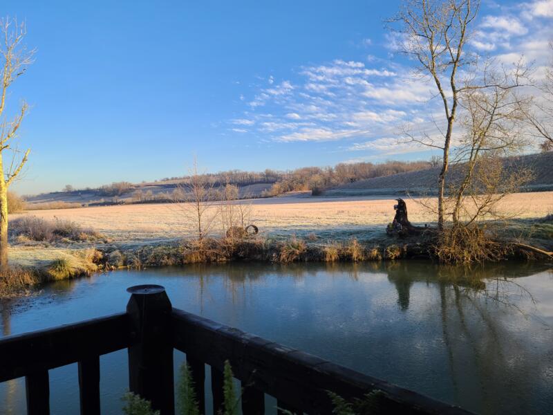 Molen met jacuzzi in het hart van de natuur met vijver in RISCLE, Occitanie afbeelding 1