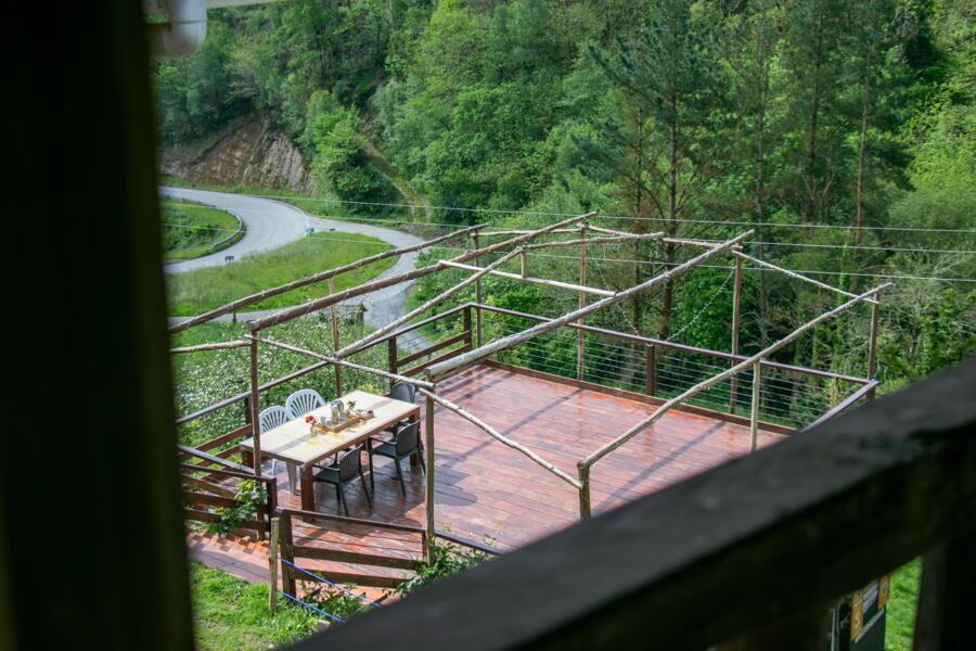 Campspace in La Mortera, Asturië