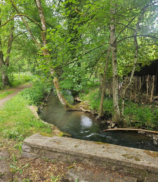 Kampeerterrein in Sosoye, provincie Namur