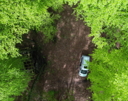 Camping bei Privatleuten